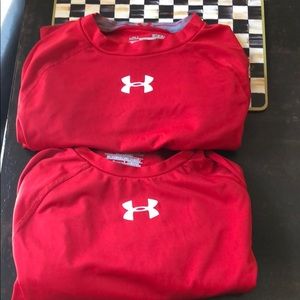 UA compression shirt- boys